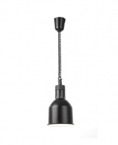 Циліндрична лампа для підігріву страв з регульованою висотою - чорна - 230V / 250W - ø175x(H)250 mm 273852 Hendi