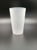 Склянка 350 мл. з поліпропілену матове скло GC--0016PP GastroPlast