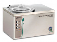 Фото с видом Фризер для приготовления мороженого, сорбета и замороженного йогурта Gelato Chef 5L AUTOMATIC i-Green