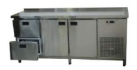 Фото с видом Стол холодильный 1860х600х850 мм Tehma 2 двери 2 ящика