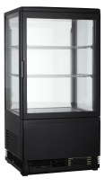 Фото с видом Витрина холодильная GoodFood RT58L черная