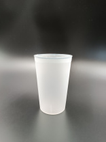 Склянка 240 мл.,  з поліпропілену матове скло GC--0015PP GastroPlast